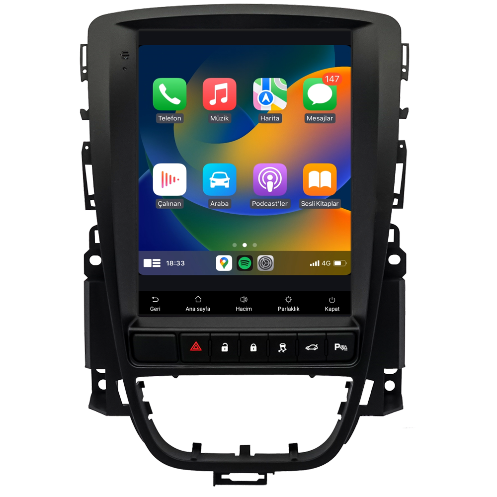 Opel Astra J Android Multimedya Sistemi (2010-2019)